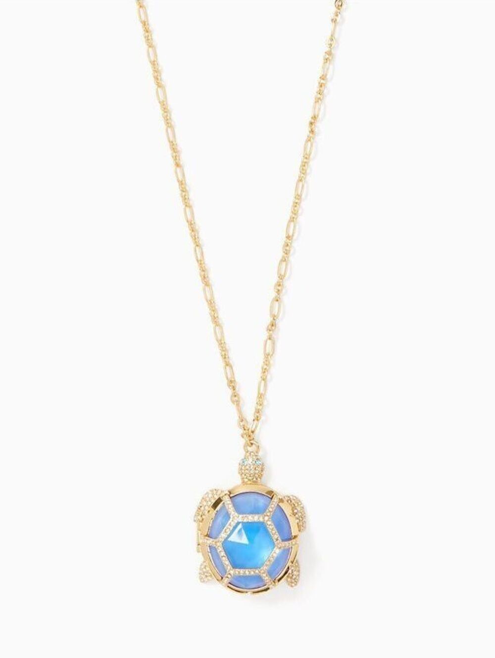 Kate Spade Paradise Found Turtle Locket Necklace